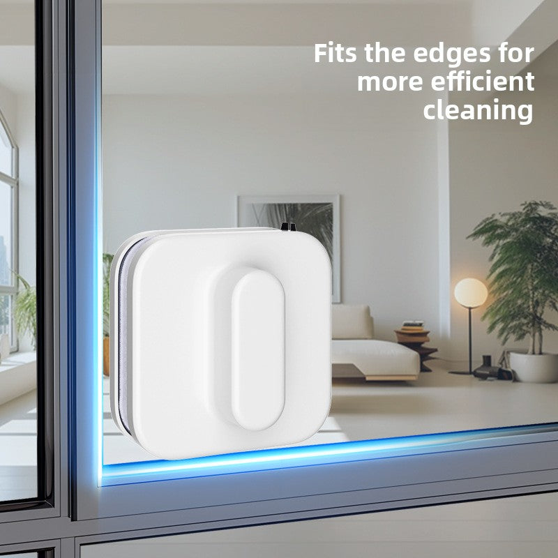 Double-sided magnetic glass cleaning tool