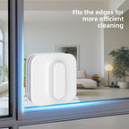 Double-sided magnetic glass cleaning tool