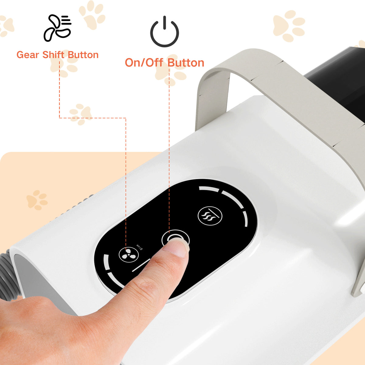 Pet Grooming Vacuum – NorthOrca product gallery image 3