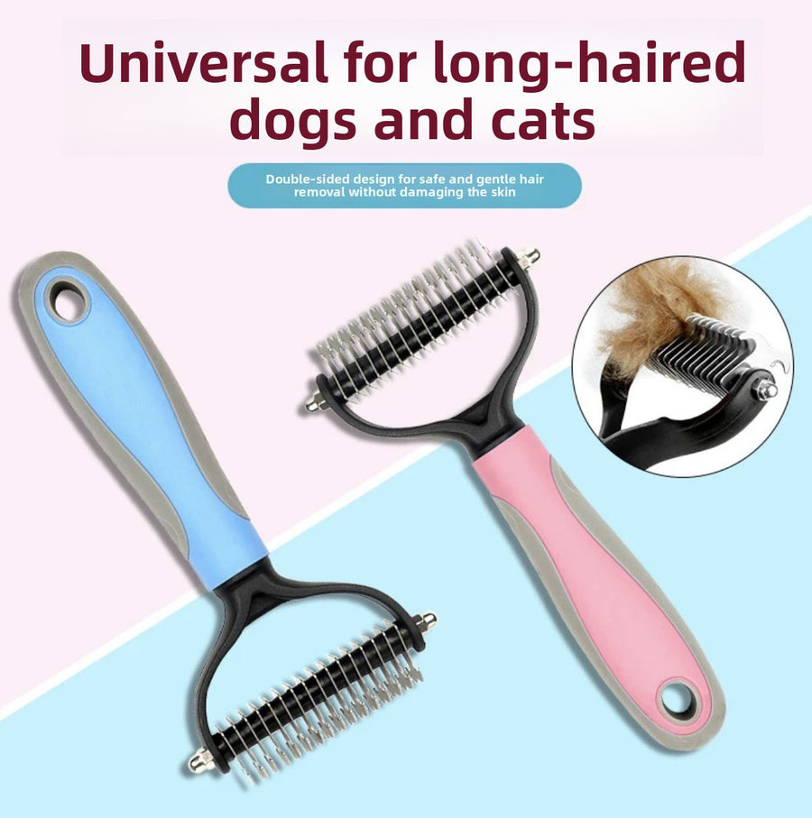 NorthOrca Entfilzungskamm für Haustiere | Lose Haare & Knoten