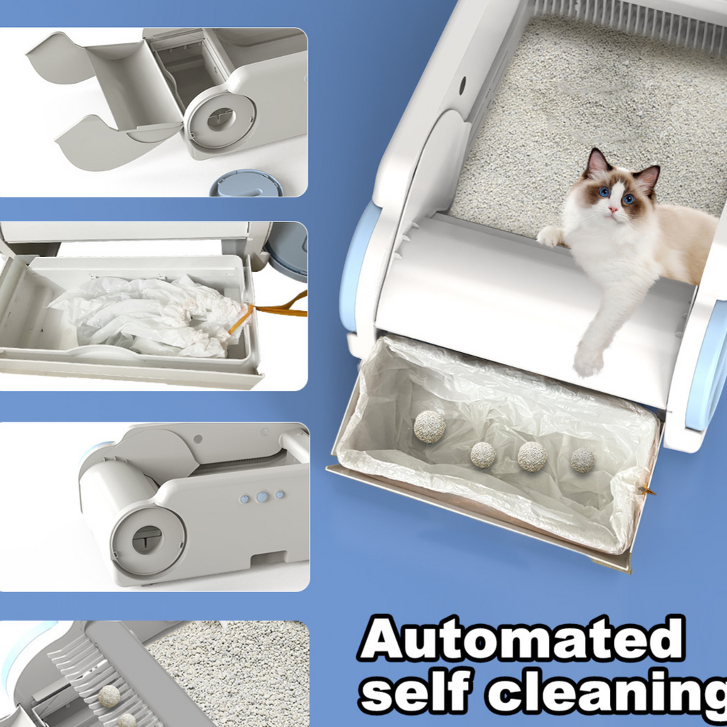 Smart Self-Cleaning Cat Litter Box – NorthOrca product gallery image 1