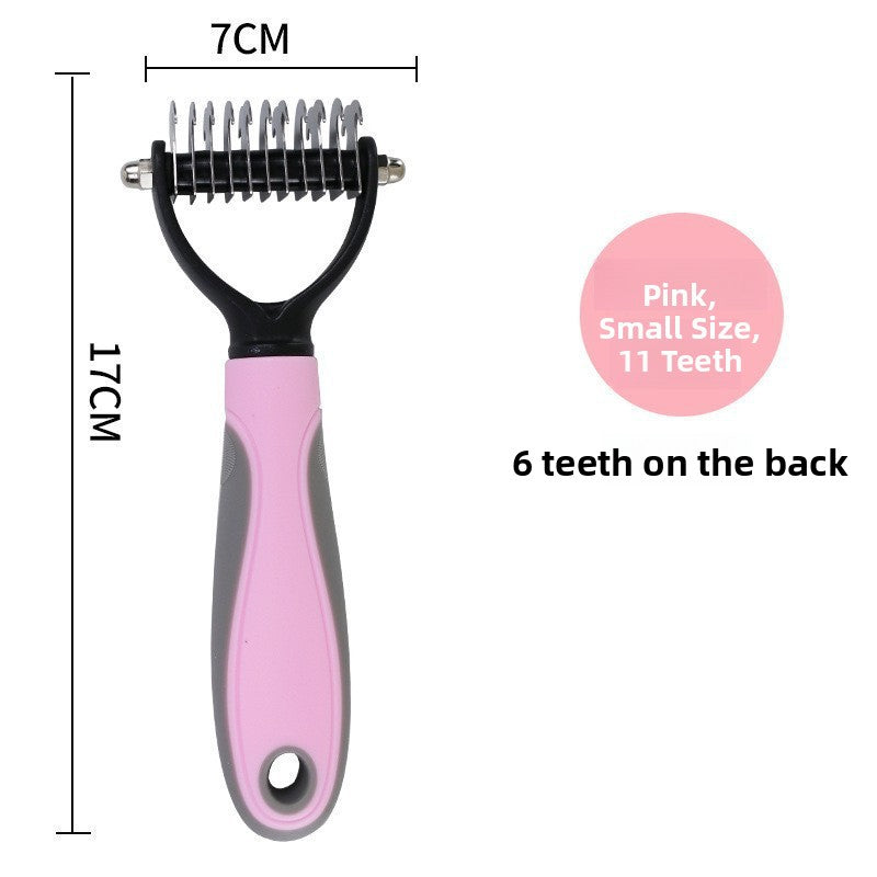 NorthOrca pet grooming comb detail