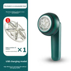USB rechargeable electric lint shaver