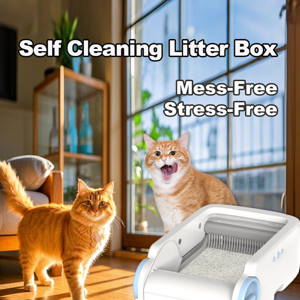 Smart Self-Cleaning Cat Litter Box – NorthOrca product gallery image 2