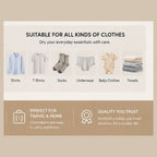 Portable clothes dryer suitable for everyday garments