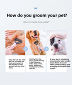 NorthOrca dematting comb for dogs and cats