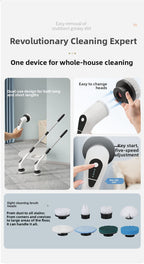 NorthOrca electric spin scrubber feature overview