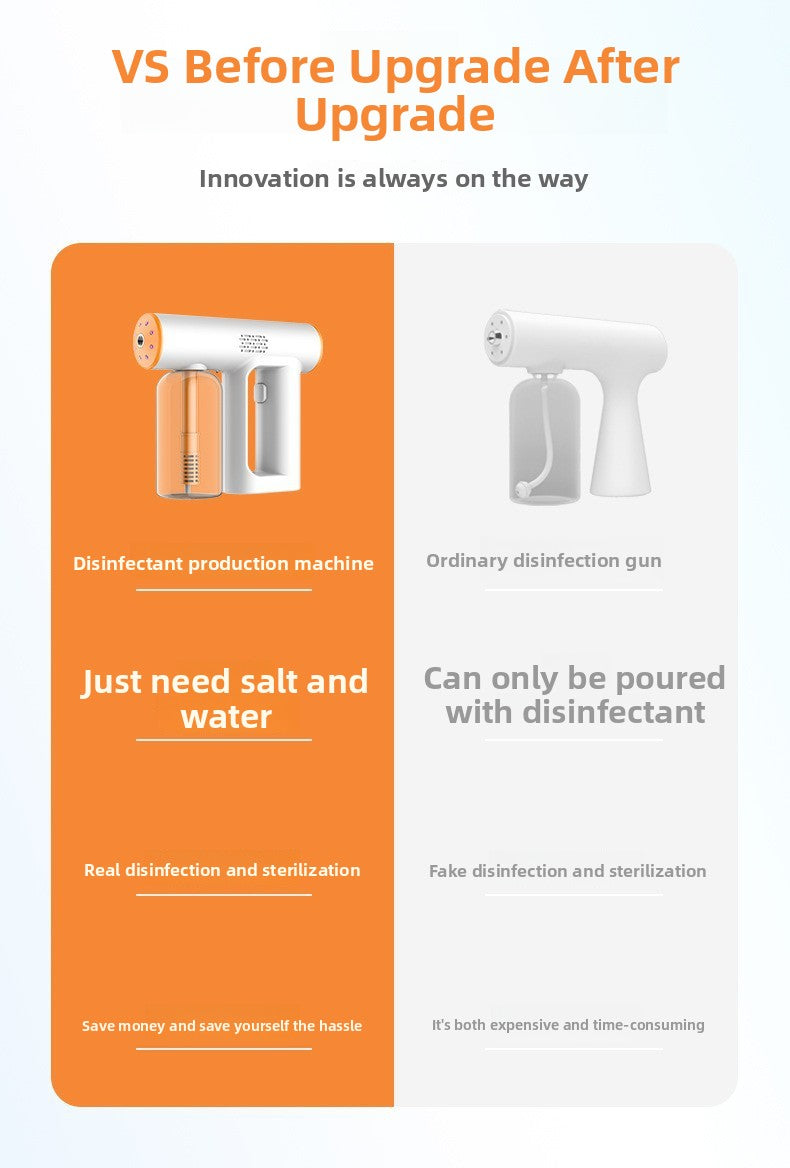 NorthOrca rechargeable electric spray gun detail 8