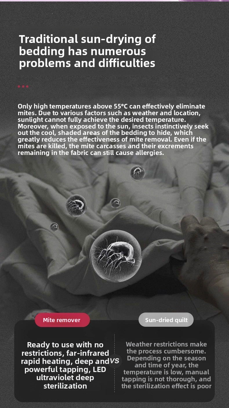 NorthOrca mattress vacuum usage illustration