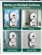 NorthOrca window cleaning robot compatible smooth surfaces marketing image